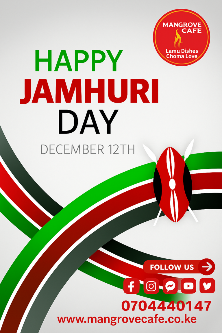 Happy Jamhuri Day from Mangrove Café